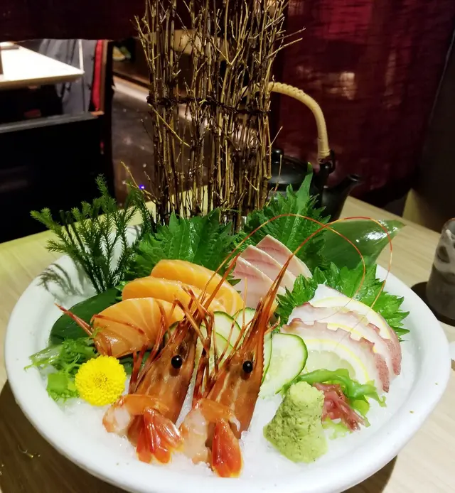 牡丹蝦刺身盛合
