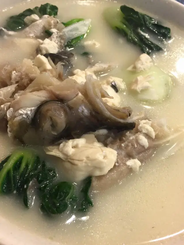 豆腐魚雲白菜湯