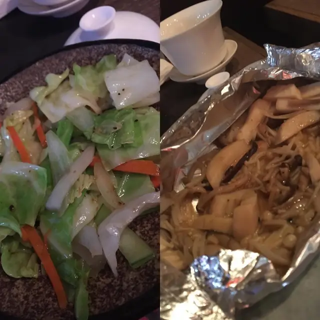 燒野菜+焗雜菌