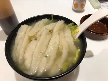 生菜魚肉湯
