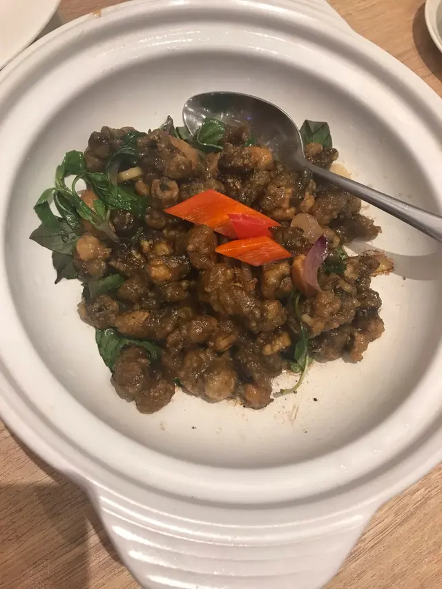 九層塔香燜海蠣