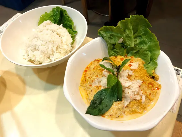 泰式咖哩蟹肉海鮮飯