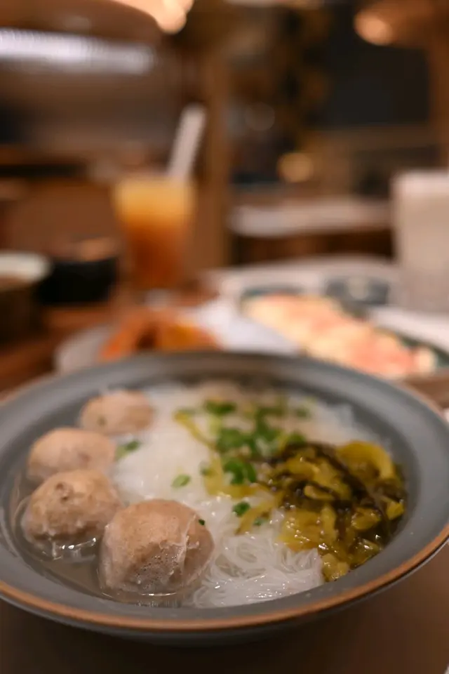 台中芋頭貢丸新竹米粉