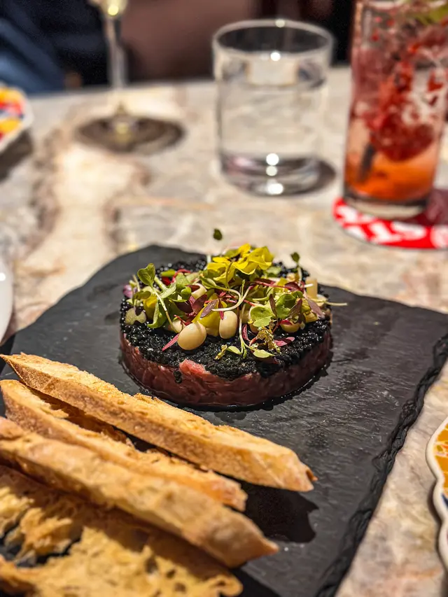 Steak Tartare with Avruga Caviar