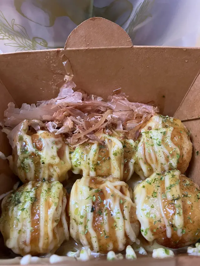 蜜糖芥末章魚燒