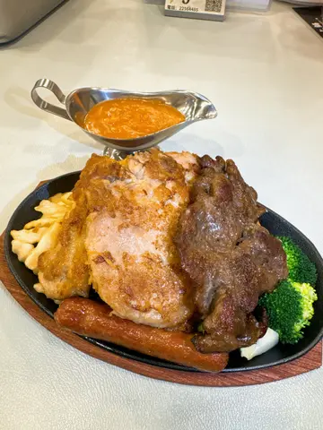 铁板杂扒餐