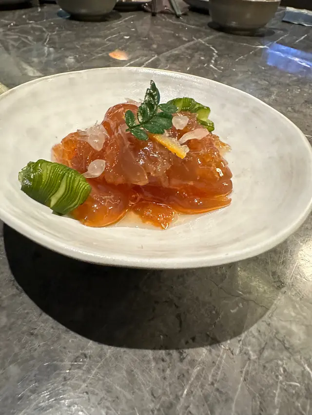 柚子汁伴海蜇頭