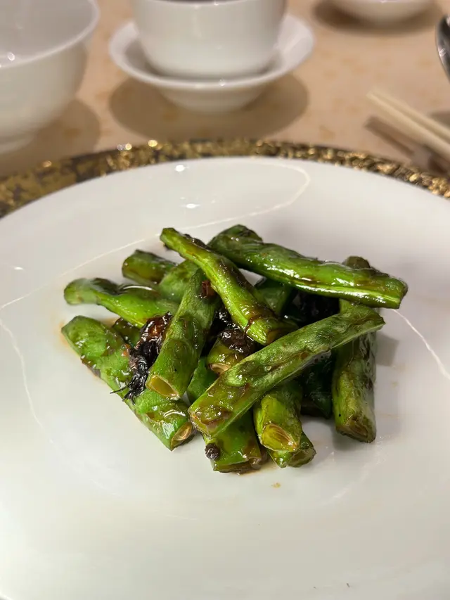 油雞樅薗炒四季豆