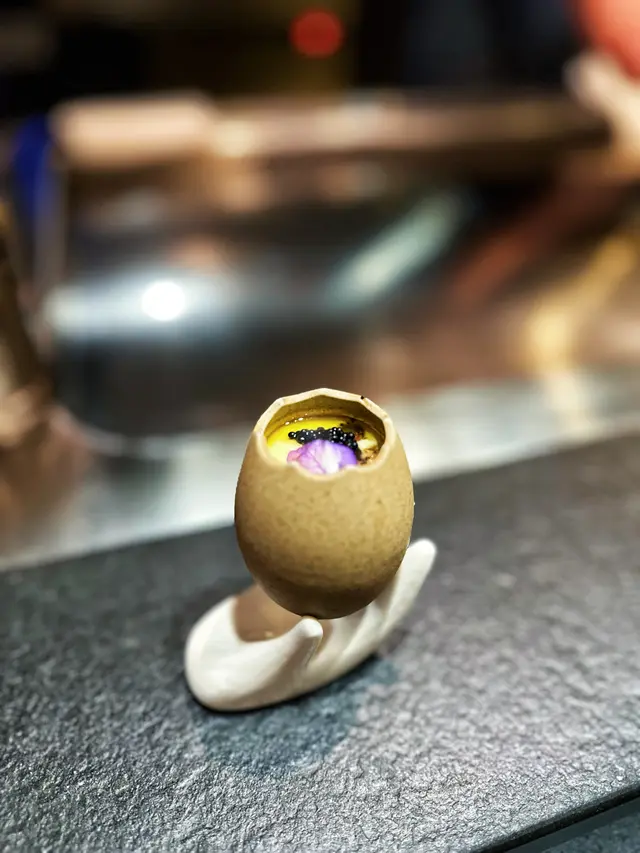 黑魚籽鵝肝蒸蛋