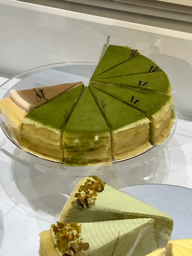 抹茶千層蛋糕