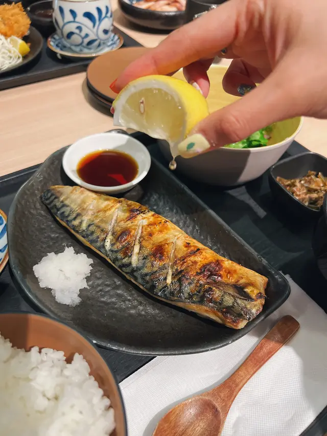 燒鯖魚定食