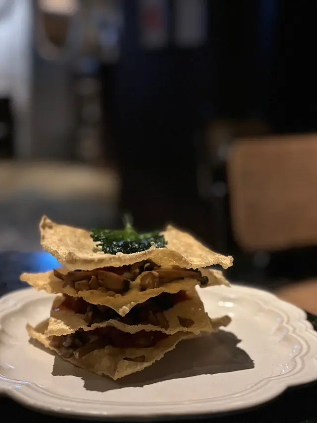 意式野菌千層脆面