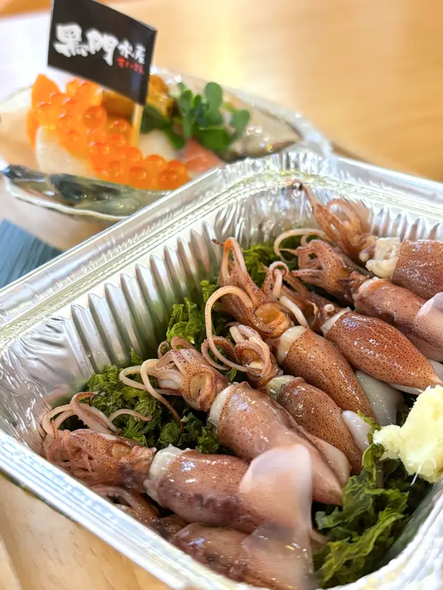 磯燒富山灣螢光魷魚