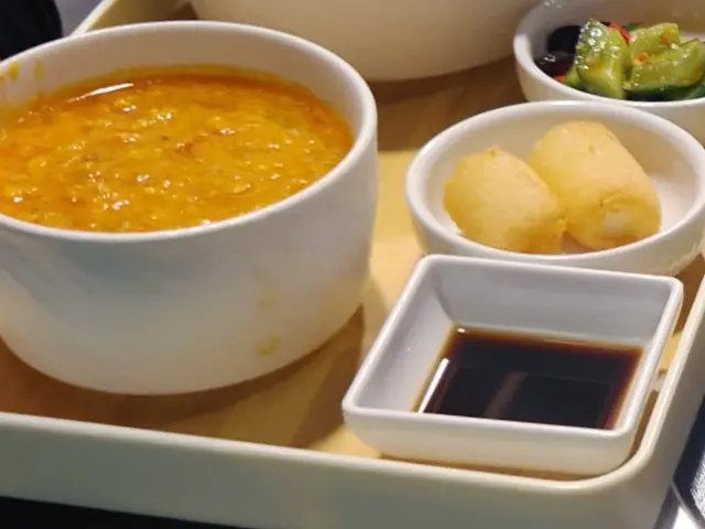 一上枱就見到滿滿既蟹黃,真係好吸引。蟹黃好鮮甜,啖啖肉