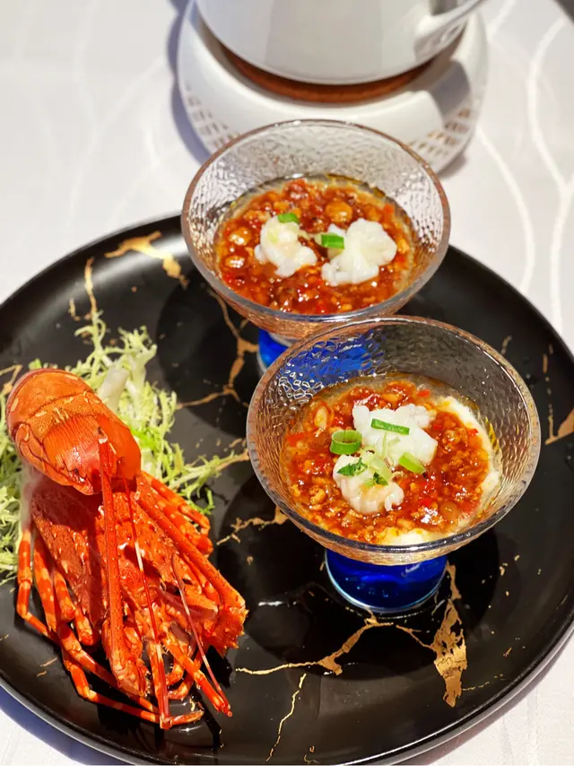 香麻龍蝦豆腐花