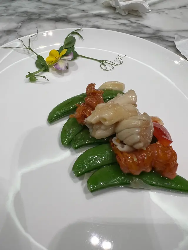 XO碧綠醬炒雙蚌