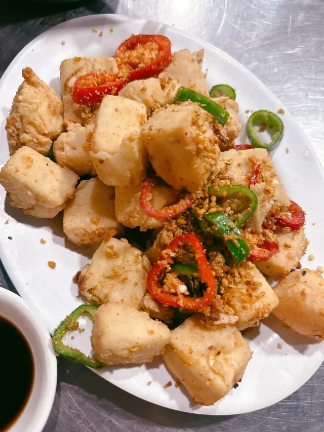 🫓椒鹽豆腐