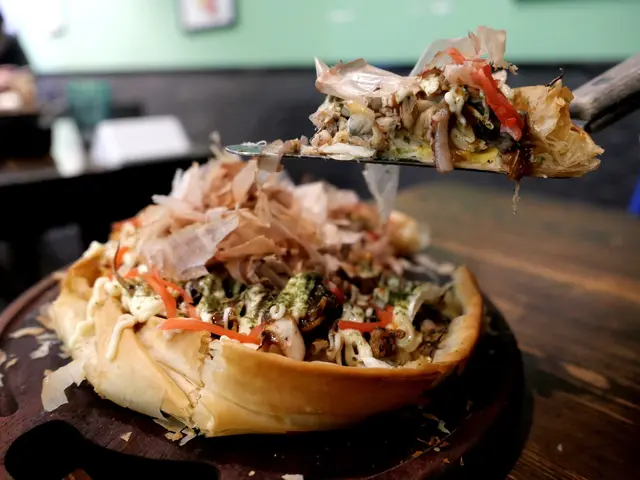 日式海鮮大阪燒薄餅