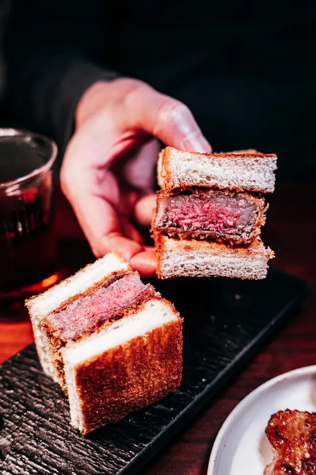 焦香味噌和牛三文治