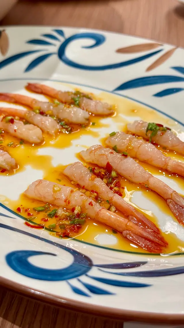 生醃甜蝦