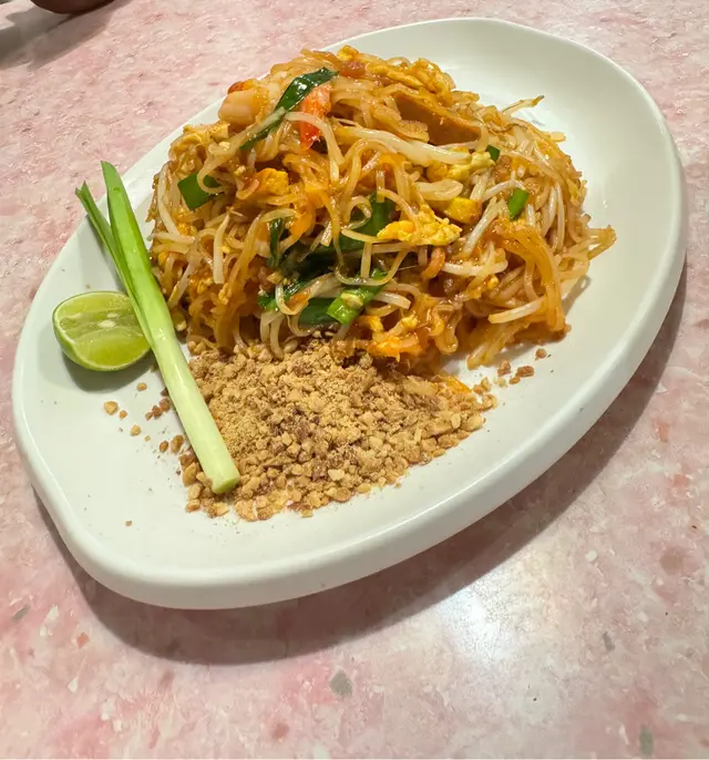 鮮蝦炒金邊粉