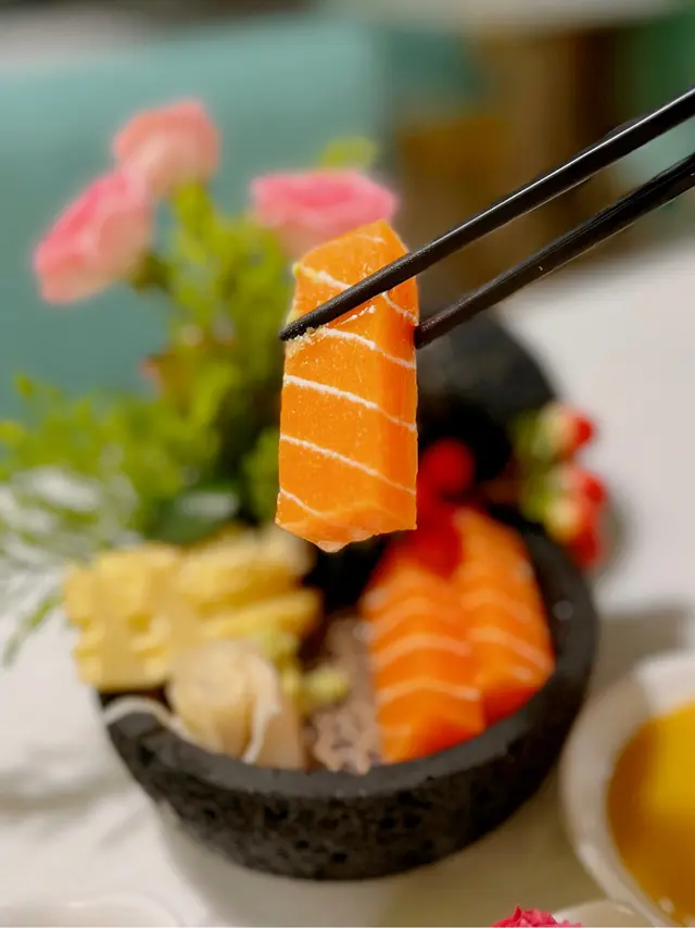 素食三文魚拼盤