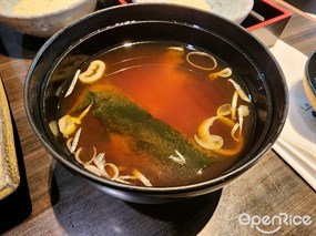 味噌湯 - 沙田的丼吉日式吉列豬排專門店