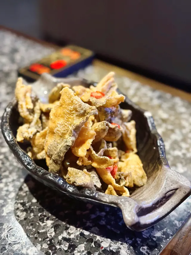 金甲脆魚皮