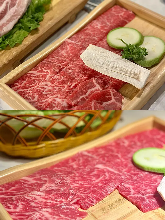 真雪花牛肉