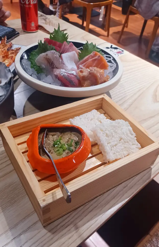 配米通好脆蟹膏味濃