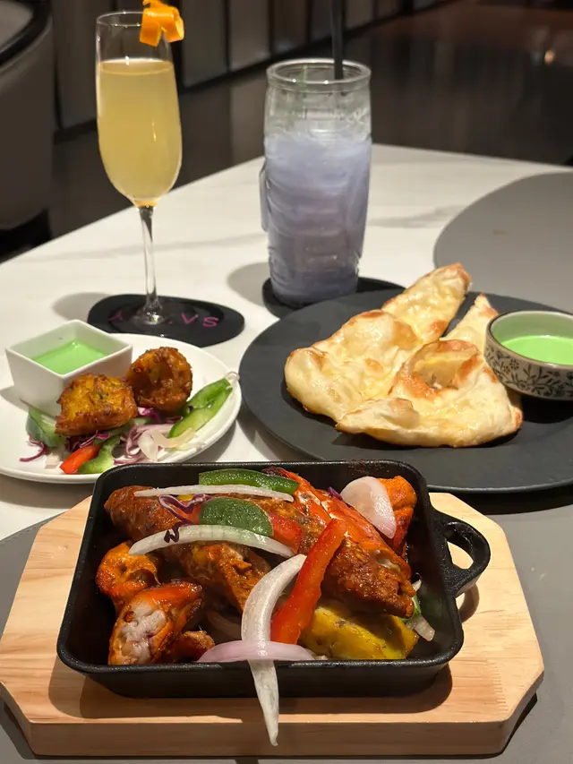 鐵板印度香烤拼盤