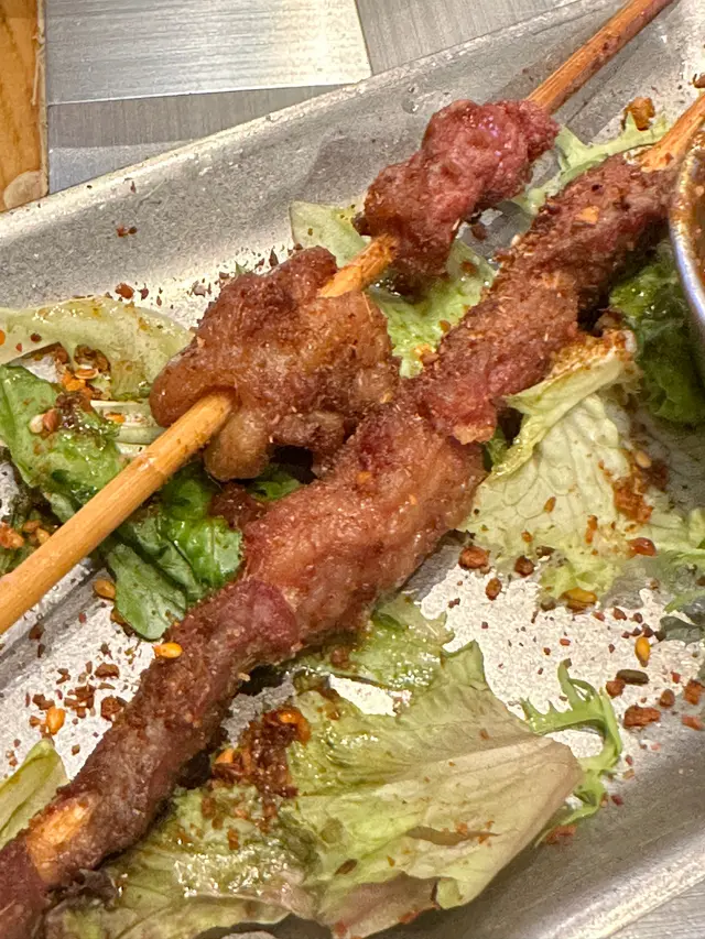 羊羊有點瘦。味道是正常的。