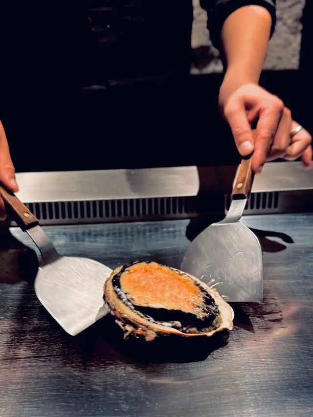 澳洲黑邊大鮑魚三食