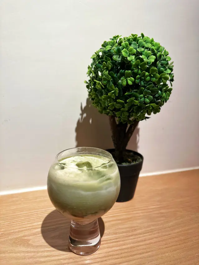 Tofu Matcha Latte