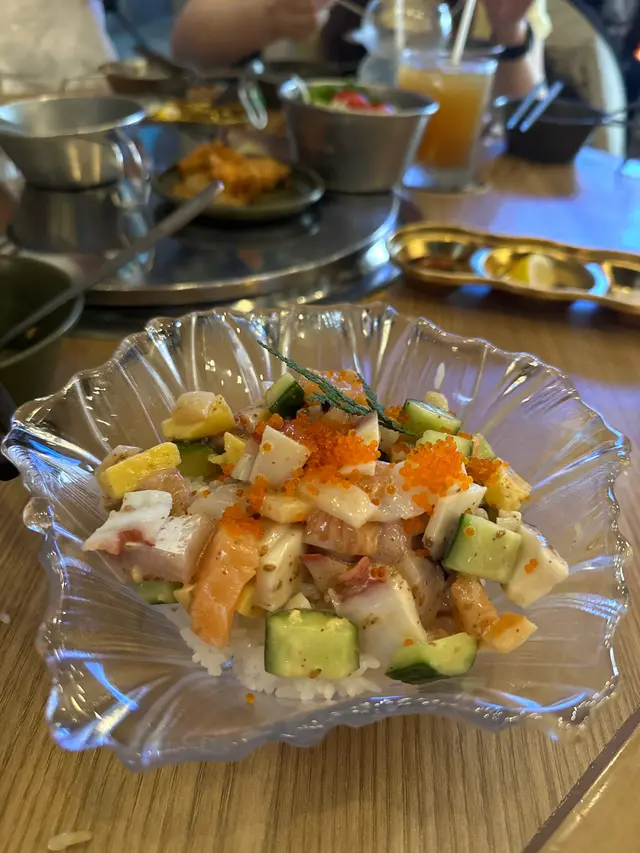 刺身角切定食