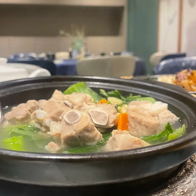 芥菜排骨煲