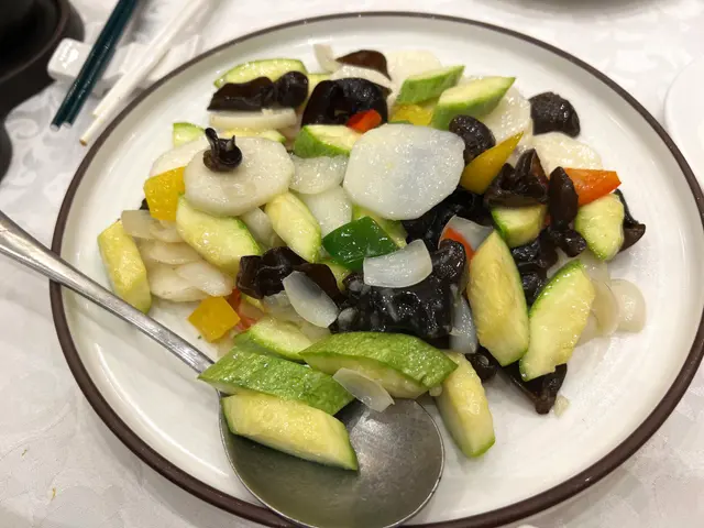 碧綠淮山雲耳炒百合