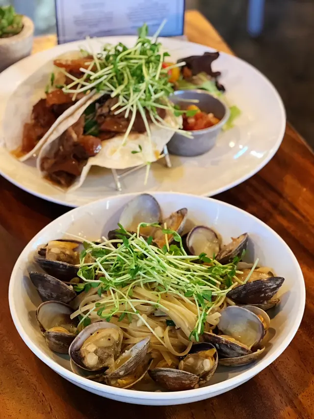 香辣白酒汁美國大蜆意大利幼麵