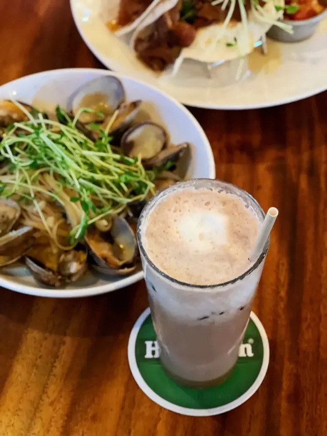 Coconut & Chocolate Milk Shake