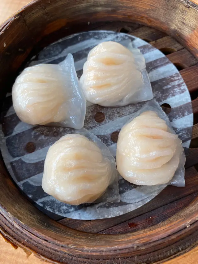 好的骰嘅蝦餃,味道正常,蝦肉爽身,不過冇乜蝦味。