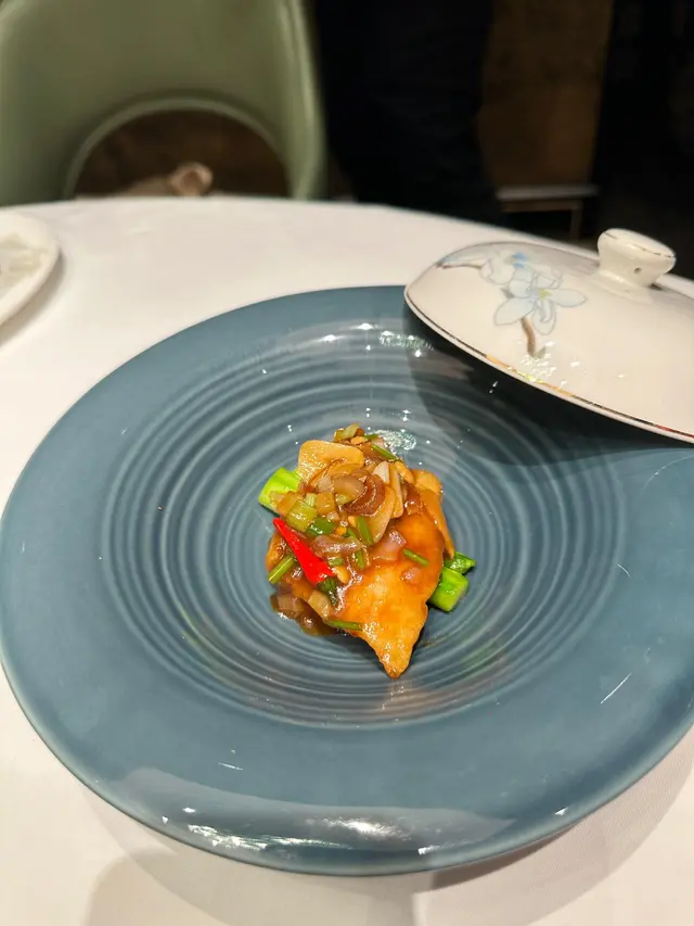 豆漿香煎鯧魚片