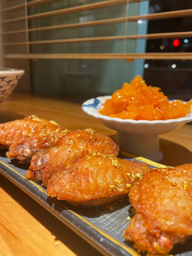 桂花蜜糖雞翼