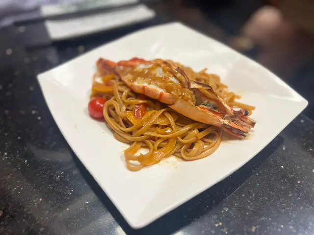 龍蝦汁大蝦意粉