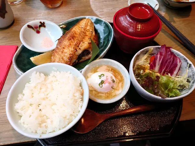 海鹽燒赤魚定食