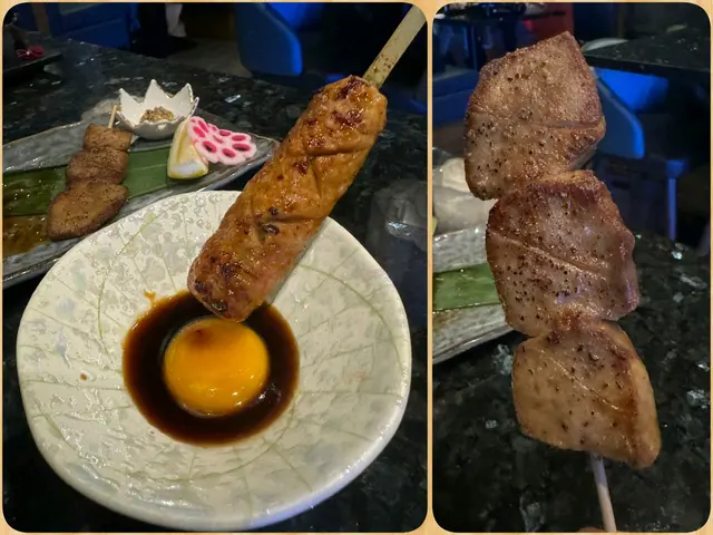 免治雞肉軟骨棒 ＆ 厚切牛舌