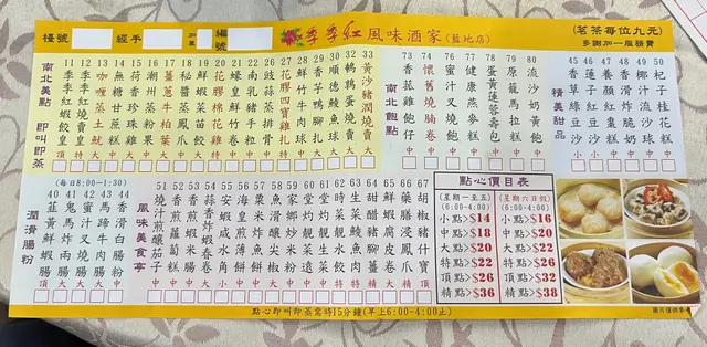 正價餐牌
價錢都係唔貴