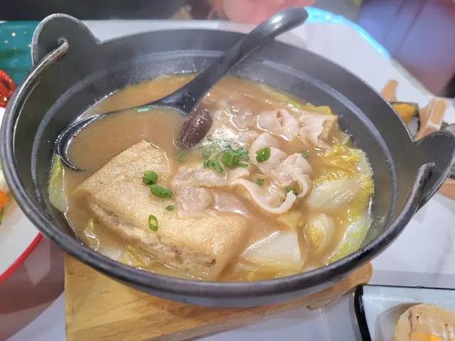蝦味噌豚肉鍋