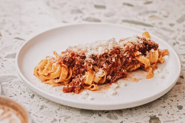 tagliatelle with beef ragu🍝 