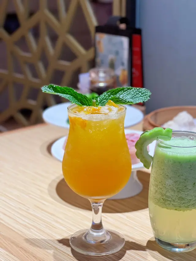 芒果愛玉特飲