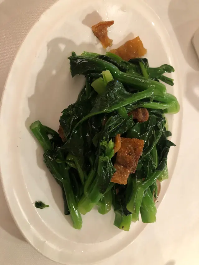 方魚炒芥蘭